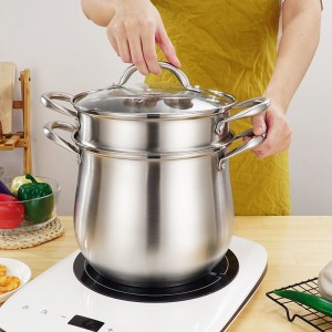 Stainless steel pot