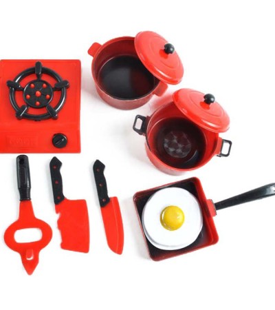 Children play kitchen toys