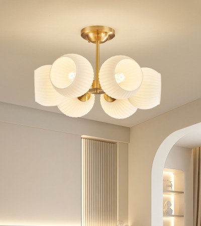 Chandelier in the hall