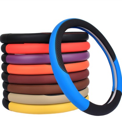 Steering wheel cover