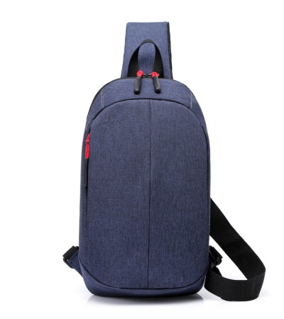 Chest bag Men's fashion diagonal zipper men's crossbody bag back backpack Leisure outdoor sports waist pack multi-purpose chest bag