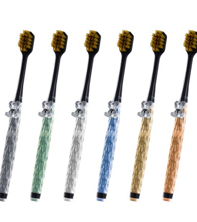 Light luxury silk soft bristle toothbrush adult men's home gift box packaging couples premium toothbrush