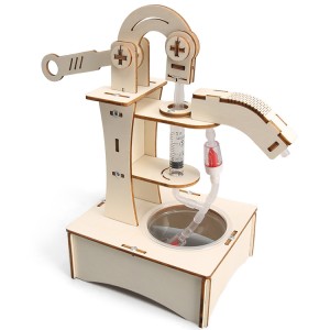 Hand pressure pump technology small production of children science experiment teaching toys