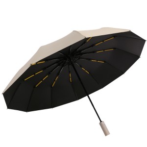 Foldable sun umbrella