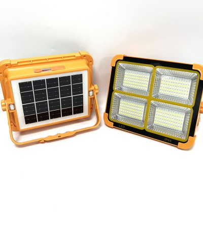 Outdoor solar floodlight led