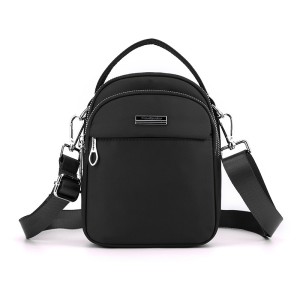 Nylon small body bag 2024 summer new women's single shoulder crossbody bag