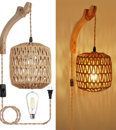 Bed LED wall lamp
