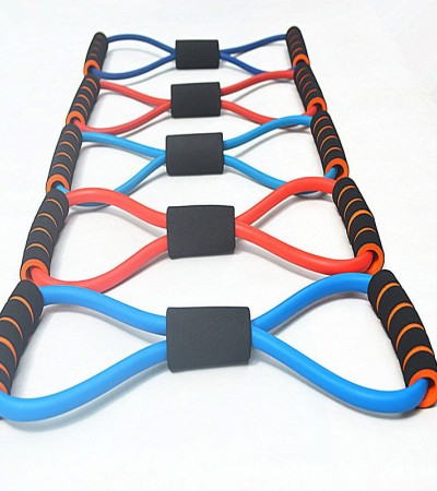 Yoga 8-figure puller chest extension tension rope