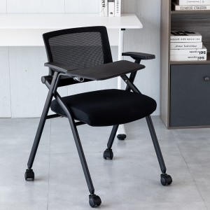 Training chair with table board Meeting training table and chair