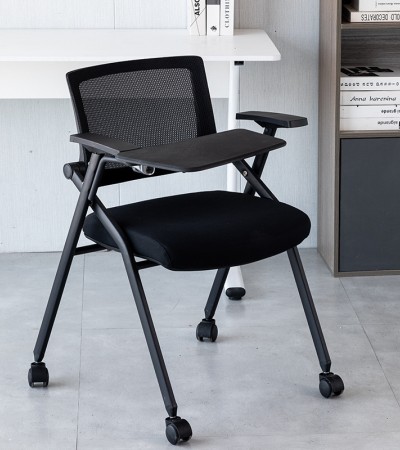 Training chair with table board Meeting training table and chair