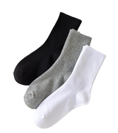 Mid-length cotton socks for all four seasons