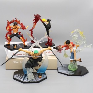 Pirate Fire Boxing King Lufei Aisi Ghost Chopping Sauron Demon Wind Leg Shanji Anime Handmade Peripheral Model Ornaments