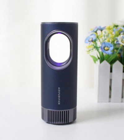 Creative design of portable negative ion air purifier cup barrel digital display portable negative ion air purifier