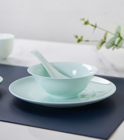 Ceramic bowl and dish