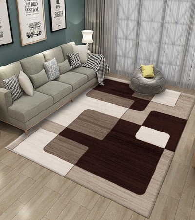 Modern and minimalist Nordic carpets, living rooms, bedrooms, bedside carpets, floor mats, Nordic ins geometric household carpets