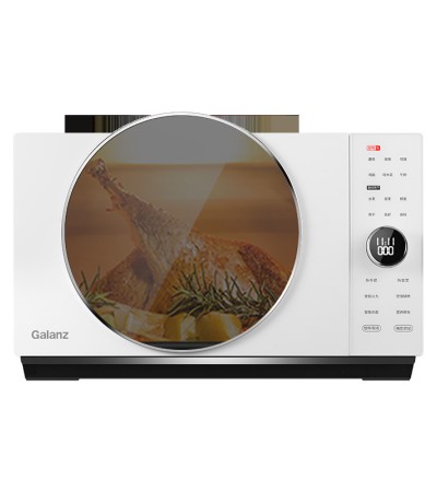 Microwave Oven Household Flat Stainless Steel Liner Multifunctional Light Wave Oven