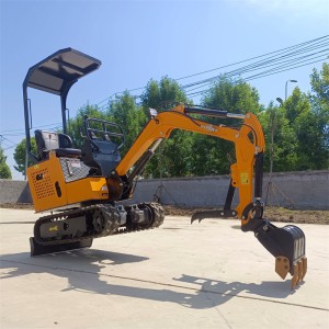 Used construction site crawler Excavator small orchard shed excavator seat mounted diesel Excavator breaker