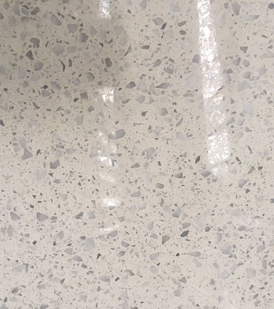 Inorganic terrazzo white coarse grained artificial inorganic stone board engineering home decoration artificial stone board - 白色粗粒
