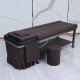 Massage and hairdressing bed