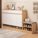Shoe cabinet and stool