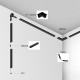 Magnetic track lamp